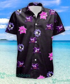 Gengar Pokemon Summer Hawaiian Shirt Gift