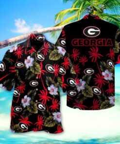 Georgia Bulldogs Uga Hawaiian Shirt Outfit For Men