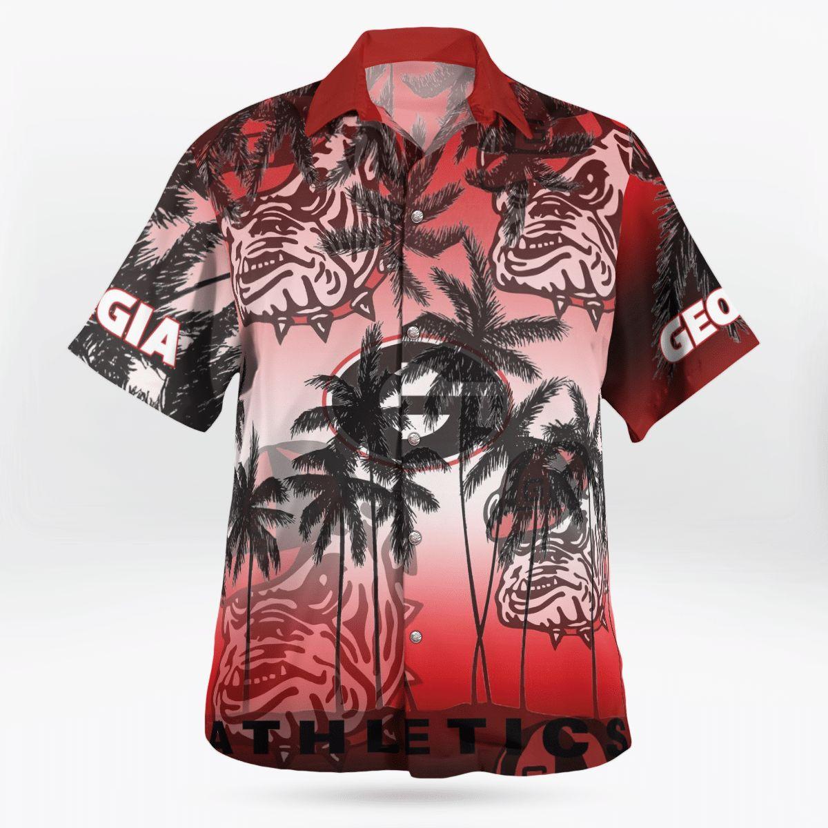 Georgia Bulldogs Uga Hawaiian Shirt Outfit For Men