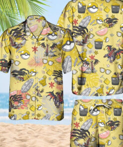 Giratina Hawaiian Pokemon Shirt For Men Women