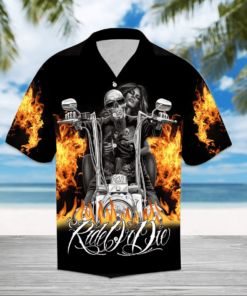 Perfect Clothing Goth Hawaiian Shirt For Men Women