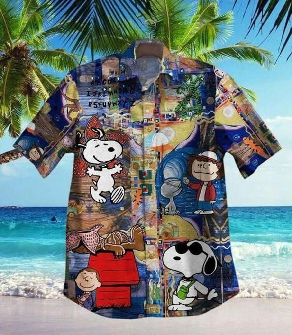 Hippie Snoopy Hawaiian Shirt Outfit For Men