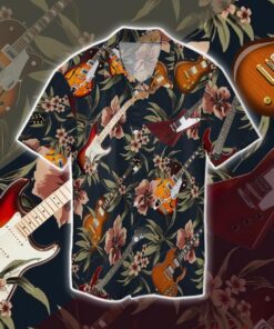 Hawaiian Shirt Guitar For Men Women