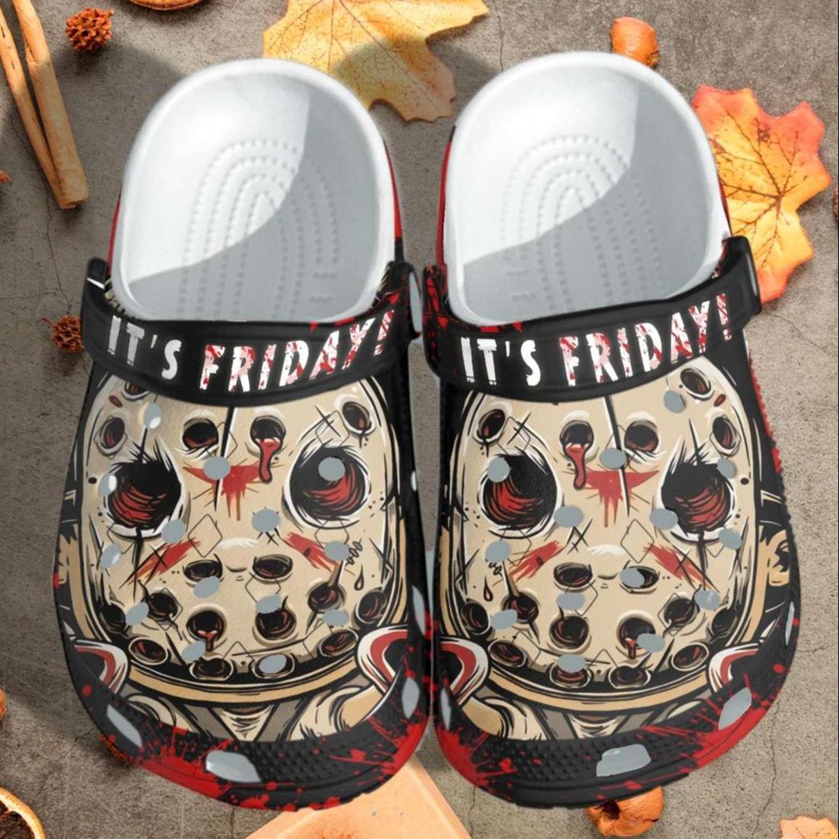 Jason Voorhees Friday The 13th Murder King Crocband Crocs Gift