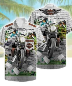 Harley Davidson Aloha Shirt Outfit For Men