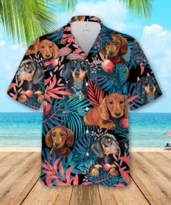 Hawaiian Shirts For Dachshunds Gifts Idea