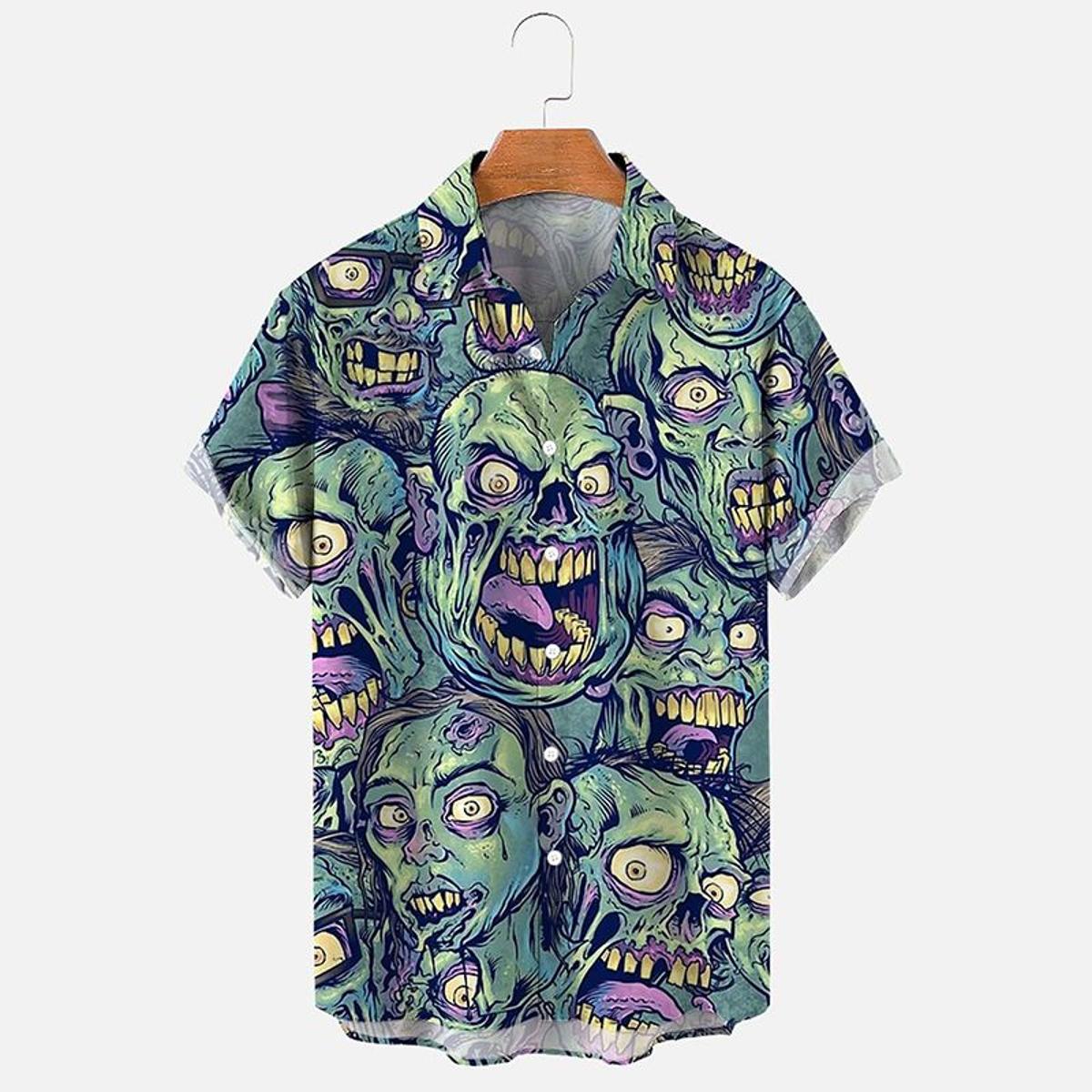 Helloice Printed Tactical Hawaiian Shirt Best Gift For Fans