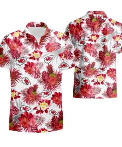 Hibiscus Chiefs Hawaiian Shirt For Men