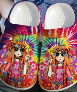 Hippie Gift Soul Girl Crocs Gift For Fans