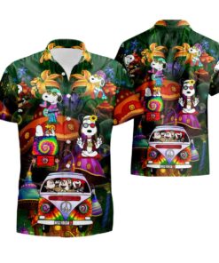 Hippie Snoopy Hawaiian Shirt Outfit For Men