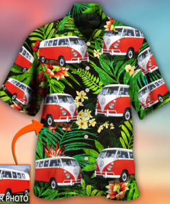 Hippie Van Volkswagen Hawaiian Shirt Gift