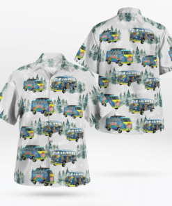 Hippie Volkswagen Samba Hawaiian Shirt Gift