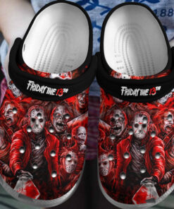 Horror Jason Voorhees Crocs Best Gift For Fans