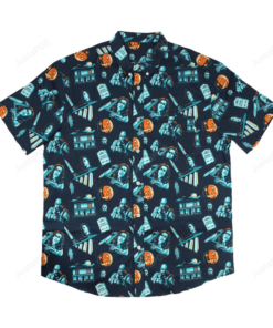 Horror Movie Halloween Hawaiian Shirt Best Gift