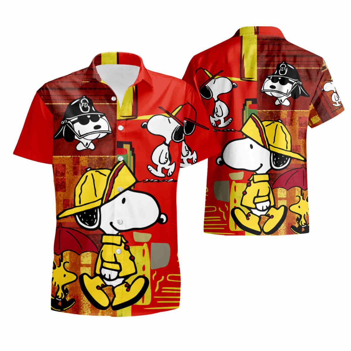 Hippie Snoopy Hawaiian Shirt Outfit For Men