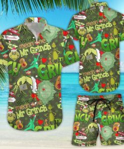 Hot Lair Vintage Grinch Christmas Hawaiian Shirt Size Fron S To 5xl