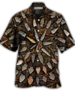 Hunting Arrowhead Hunting Camo Hawaiian Shirt