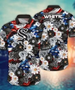 Independence Day Chicago White Sox Hawaiian Shirt Outfit For Men