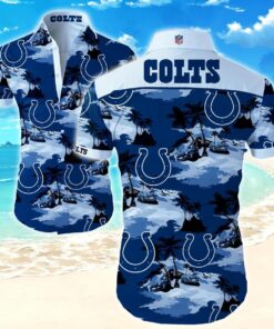 Indianapolis Colts Hawaiian Shirt Gifts Idea