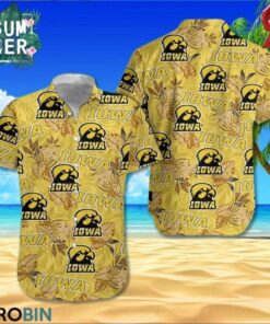 Iowa Hawkeyes Football Print Hawaiian Shirt For Fans