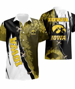 Iowa Hawkeyes Sport Team Hawaiian Shirt Gift Idea