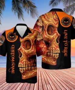 It My Dna Cool Style Harley Davidson Hawaiian Shirt