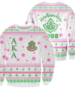 Alpha Kappa Alpha Ugly Sweater For Men And Women