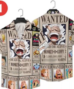 Japanese Anime Hawaiian Shirt For Fans