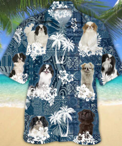 Japanese Chin Hawaiian Shirt Best Gift For Fans