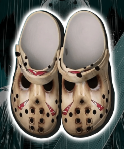 Halloween Creepy Jason Chibi Its Friday 13th Crocs