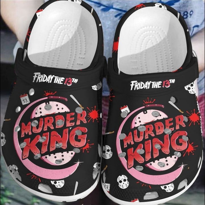 Jason Voorhees Friday The 13th Murder King Crocband Crocs Gift