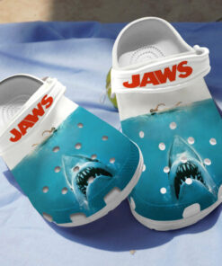 Jaws Crocs Classic Clogs Shoes Gift