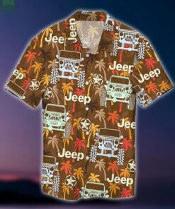 Jeep Palm Tree Hawaiian Shirt Best Gift For Fans