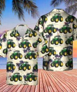 John Deere Hawaiian Aloha Shirt Best Gift