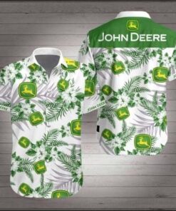 John Deere Hawaiian Shirt Outfit For Men