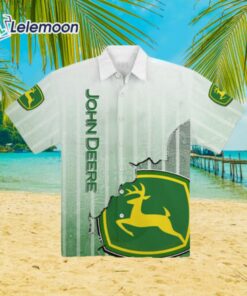 John Deere Tractor Hawaiian Shirt Best Gift