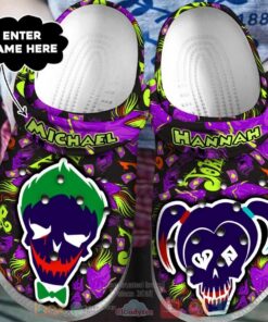 Joker And Harley Quinn Crocs Crocband Clog Gift