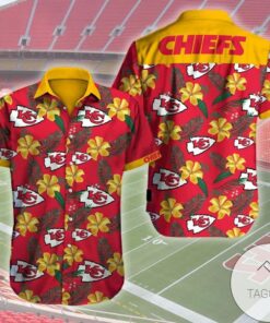 Kansas City Chiefs Football Tropical Shirt