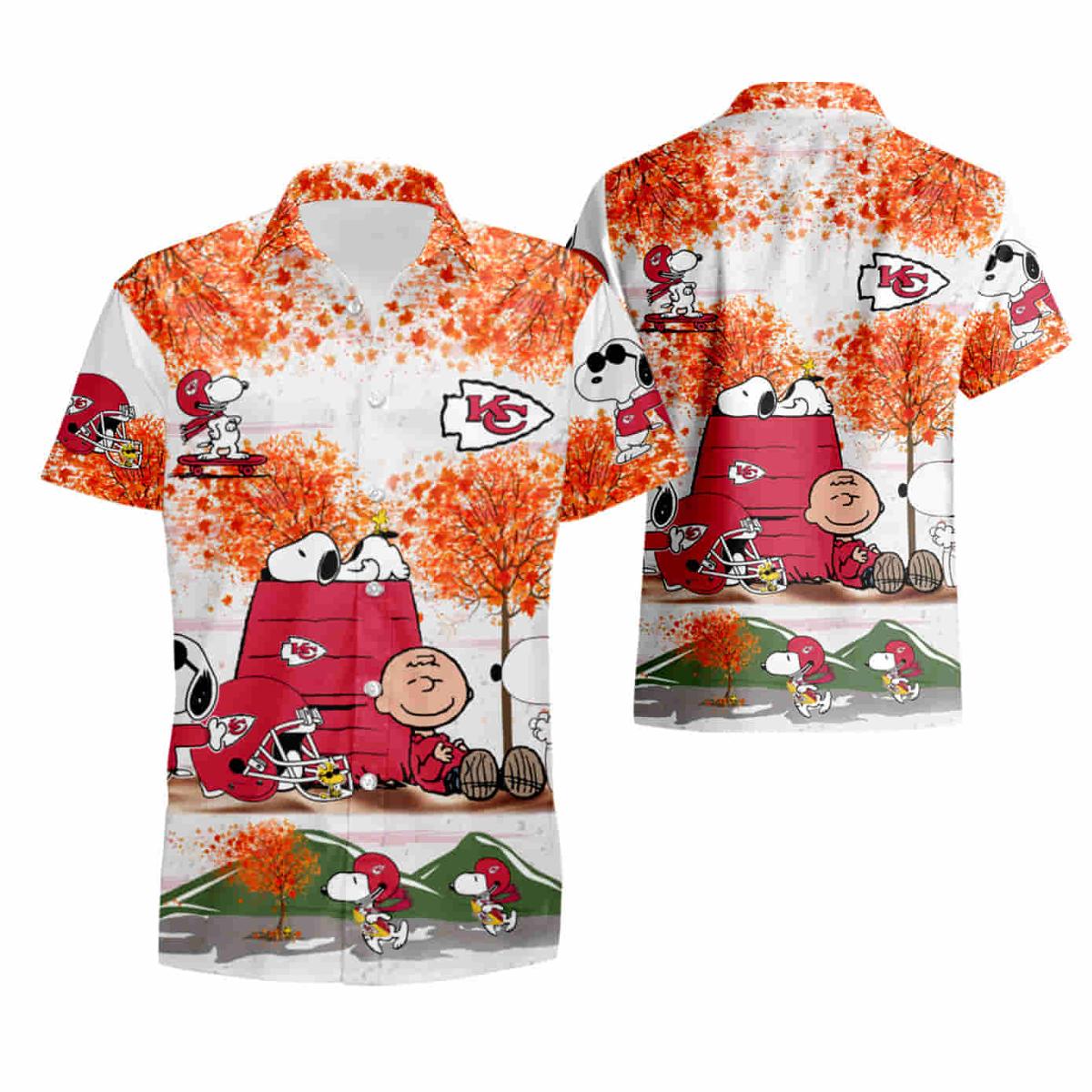 Kansas City Chiefs Floral And Turtle Hawaiian Shirt Gift For Dad