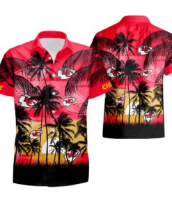 Kansas City Chiefs Tropical Hawaiian Shirt For Fans