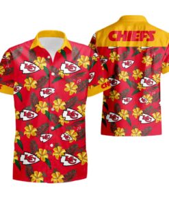 Kansas City Football Chiefs Hawaiian Shirt For Men 1