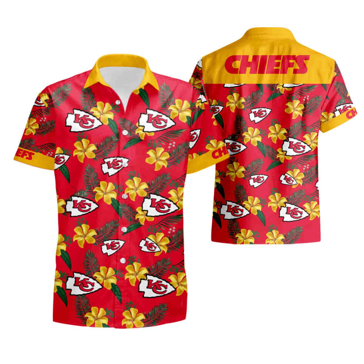 Kansas City Chiefs Hawaiian Shirt For Men