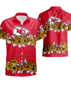 Kc Chiefs Hawaiian Shirt For Men