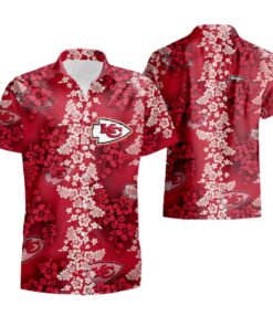 Kc Chiefs Plants Red Tropical Shirt Gift For Summer