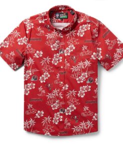 Kekai Performance Buccaneers Hawaiian Shirt For Men Women