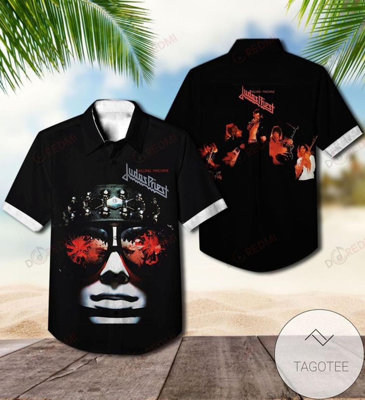 Band Sad Wings Of Destiny Judas Priest Hawaiian Shirt For Men Women