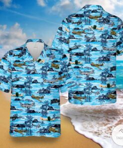 King Bombers Aircraft Of The Sky Hawaiian Shirt Set For Men Women Kids