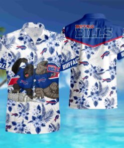 Kingkong Godzilla Buffalo Bills Hawaiian Shirt For Men Women 2