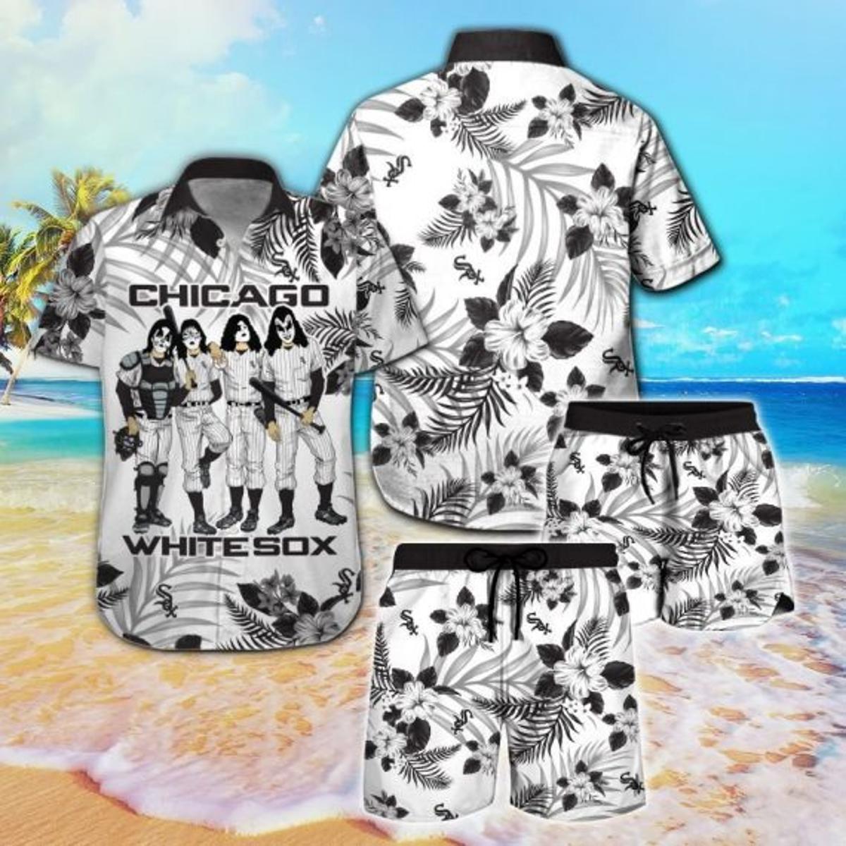 San Diego Padres White Button-up Scenic Hawaiian Shirt For Fans