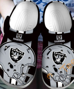 Las Vegas Raiders Crocs Best Gift For Fans